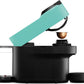 Krups Nespresso Vertuo POP XN9204 Koffiecupmachine Aqua Mint Compact Design