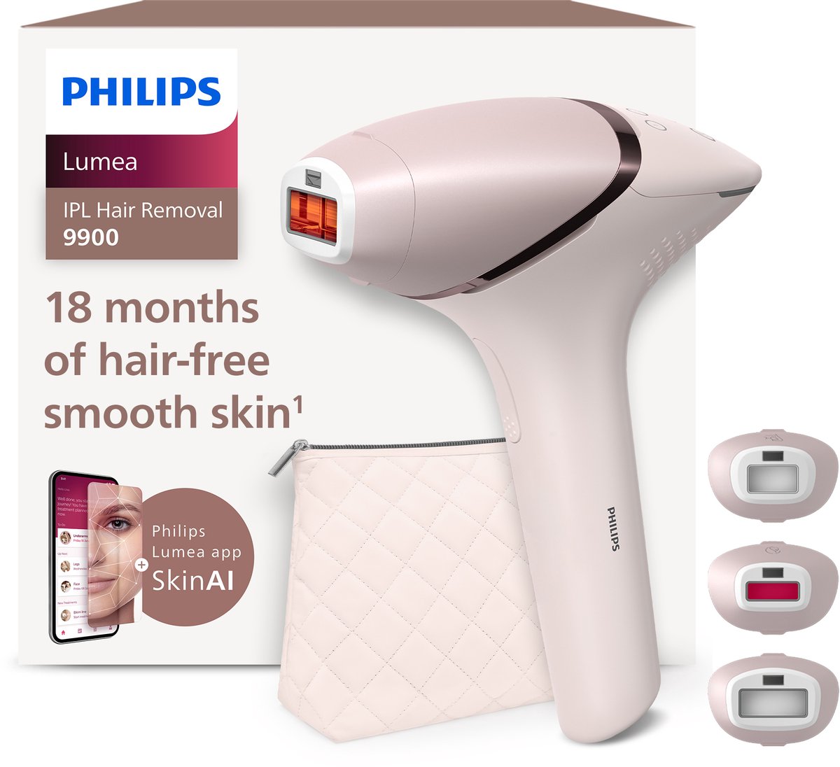 Philips Lumea 9900 Series IPL Ontharingsapparaat BRI953/02