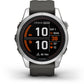 Garmin Fenix 7S Pro Solar GPS Smartwatch - Multisport, Zonne-energie, 42mm Zilver