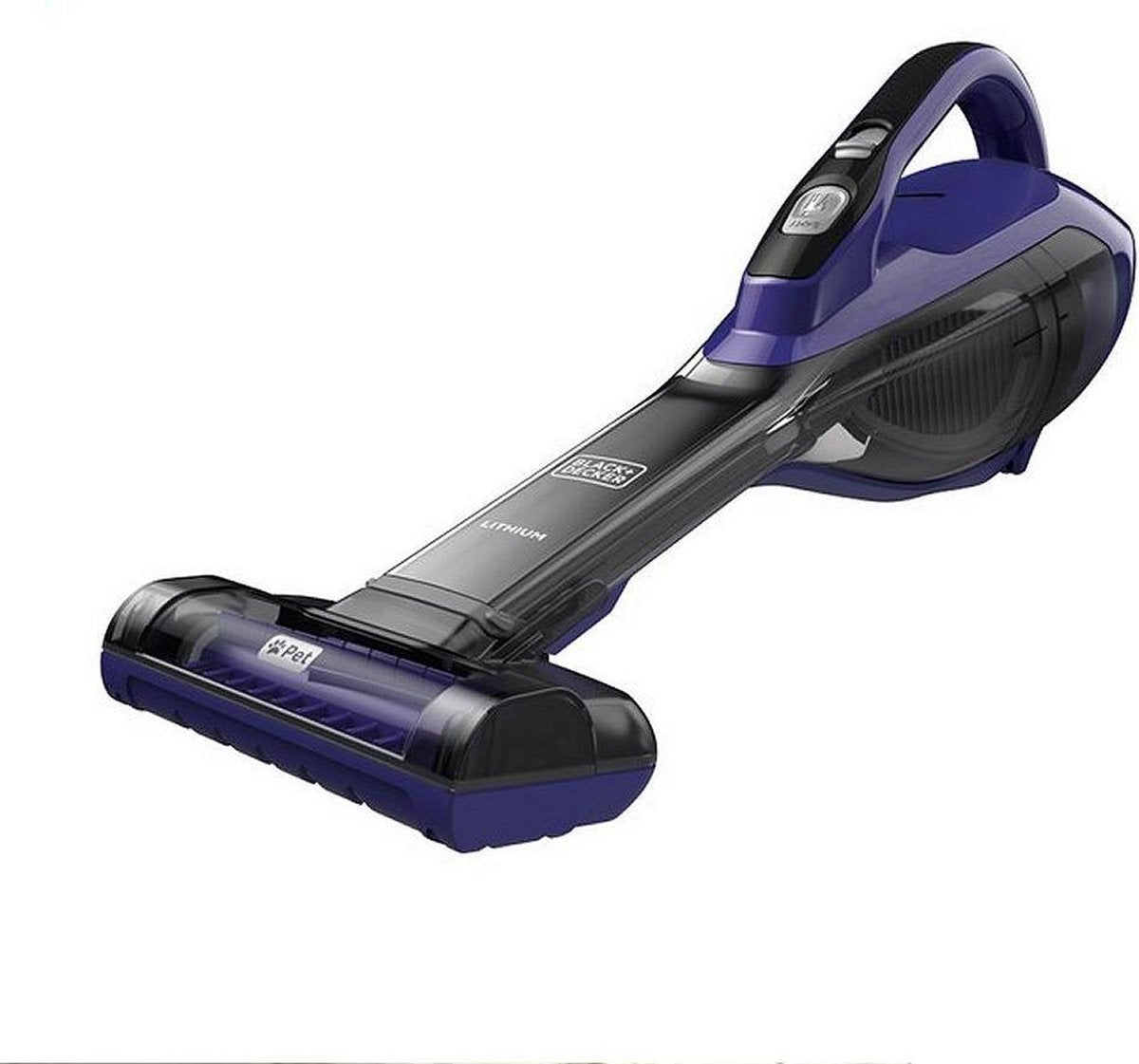 BLACK+DECKER DVA325JP07 Draadloze Kruimeldief met Gemotoriseerde Dierenborstel