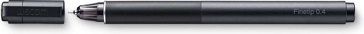 Wacom Finetip Stylus Zwart voor Tekentabletten: Precisie en Comfort