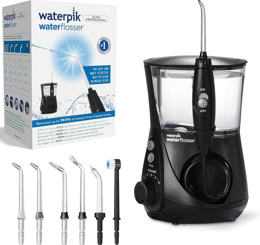 Waterpik Ultra Professional WP-662 Zwarte Waterflosser voor Optimale Mondhygiëne