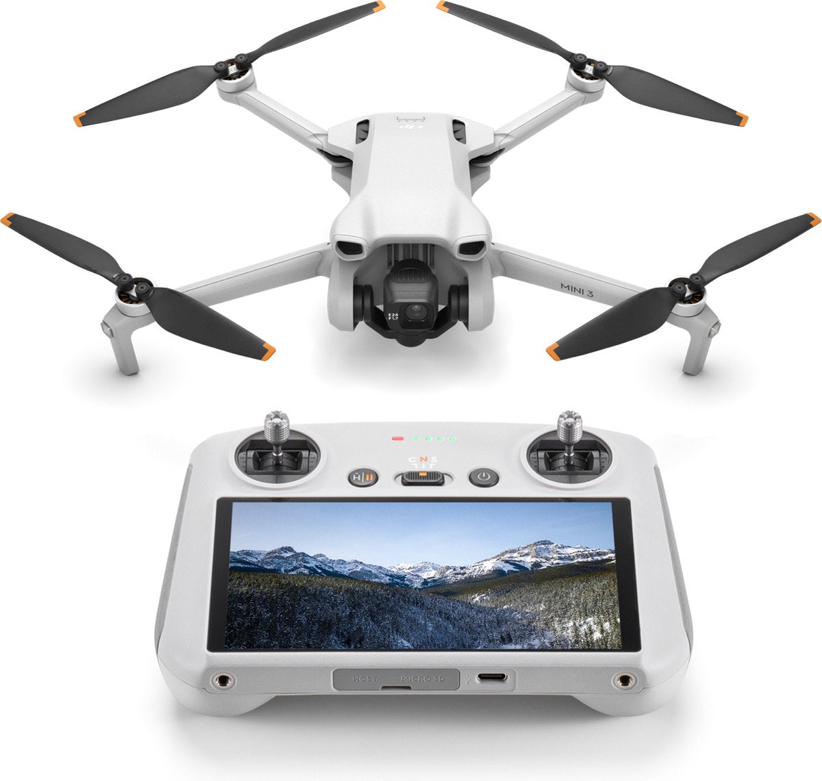 DJI Mini 3 Compacte Ultralichte Cameradrone met 4K HDR Video en RC Smart Controller