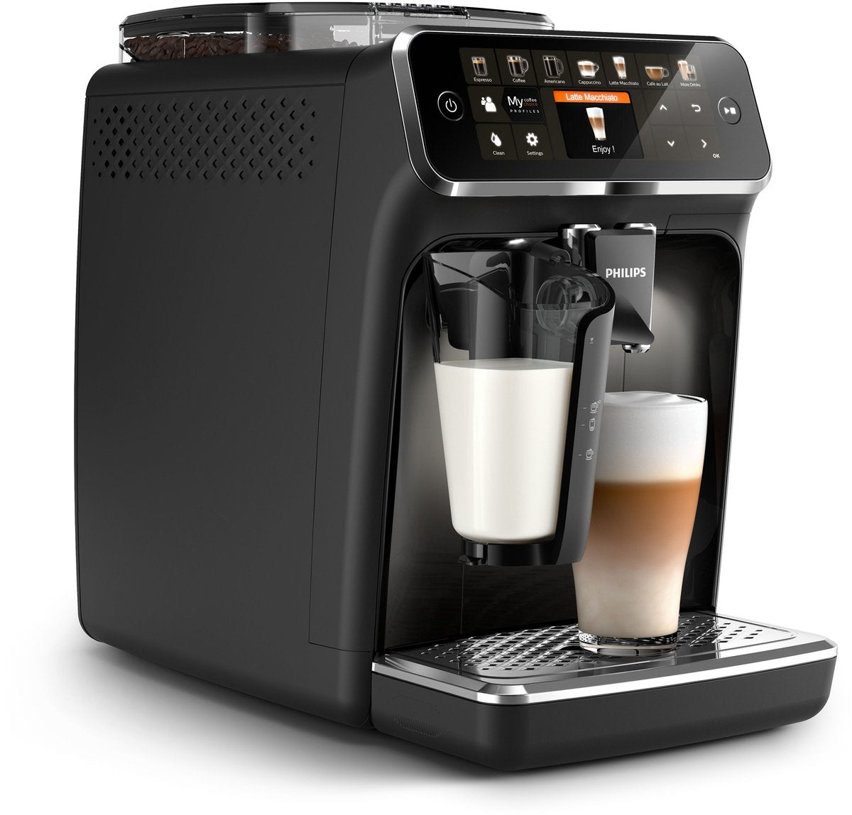 Philips LatteGo 5400 Volautomatische Espressomachine - 12 Koffievarianten, Keramische Molens, Melksysteem