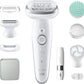 Braun Silk-épil 9 SkinSpa Epilator 9-381 Wit/Zilver
