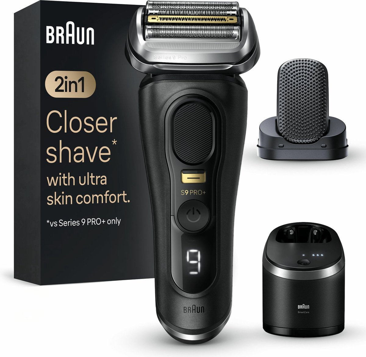 Braun Series 9 Pro+ Elektrisch Scheerapparaat 9590cc Zwart