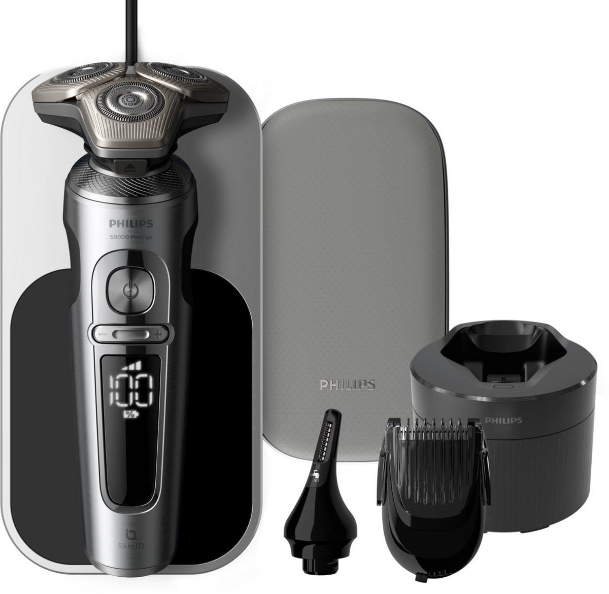 Philips Shaver S9000 Prestige SP9840/31 Elektrisch Scheerapparaat Nat & Droog met Trimmer