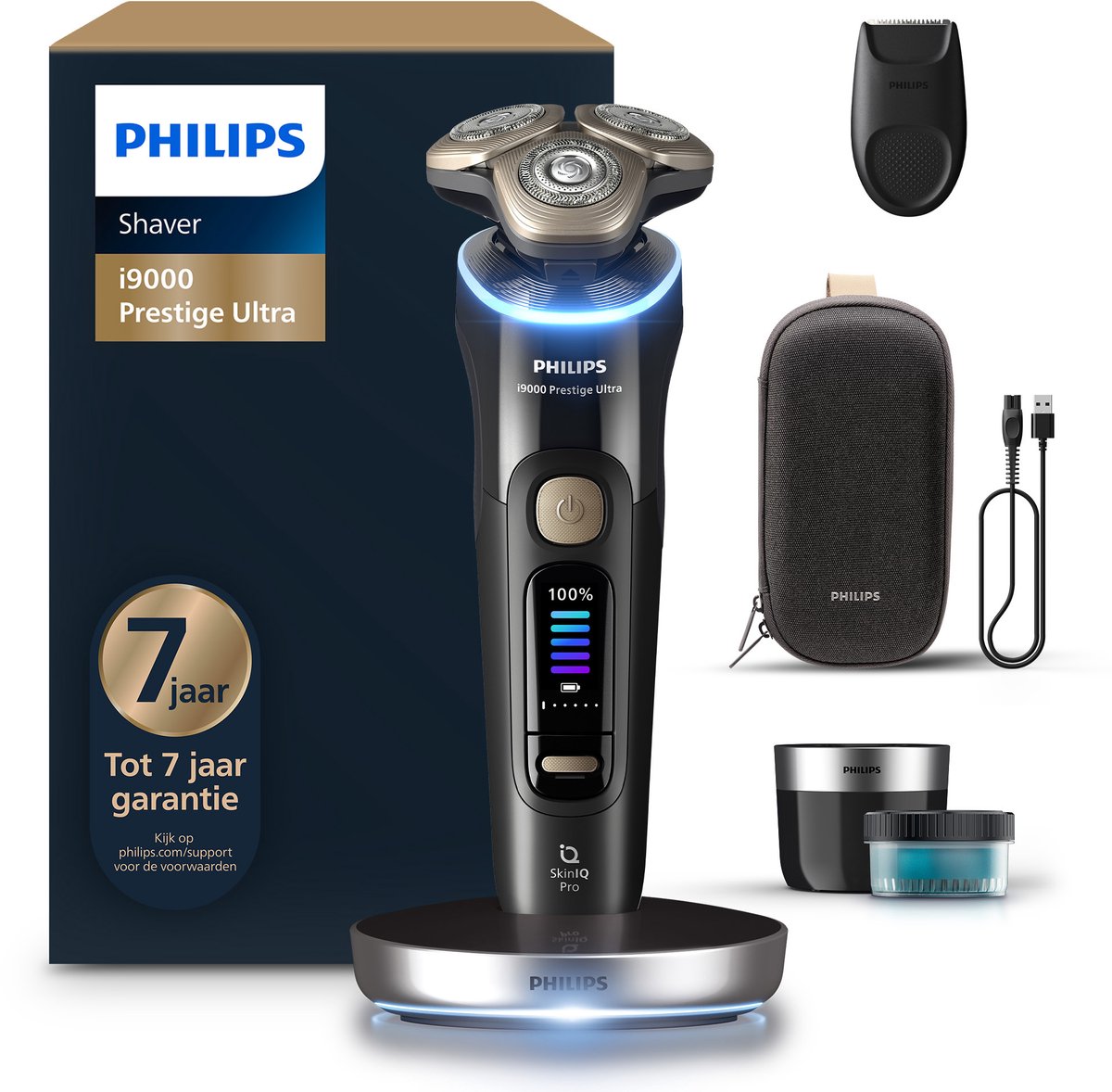 Philips i9000 Prestige Ultra XP9403/31 Elektrisch Scheerapparaat voor Mannen