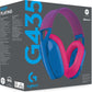 Logitech G435 LIGHTSPEED Draadloze Gaming Headset - Bluetooth, Lichtgewicht, Comfortabel, Blauw