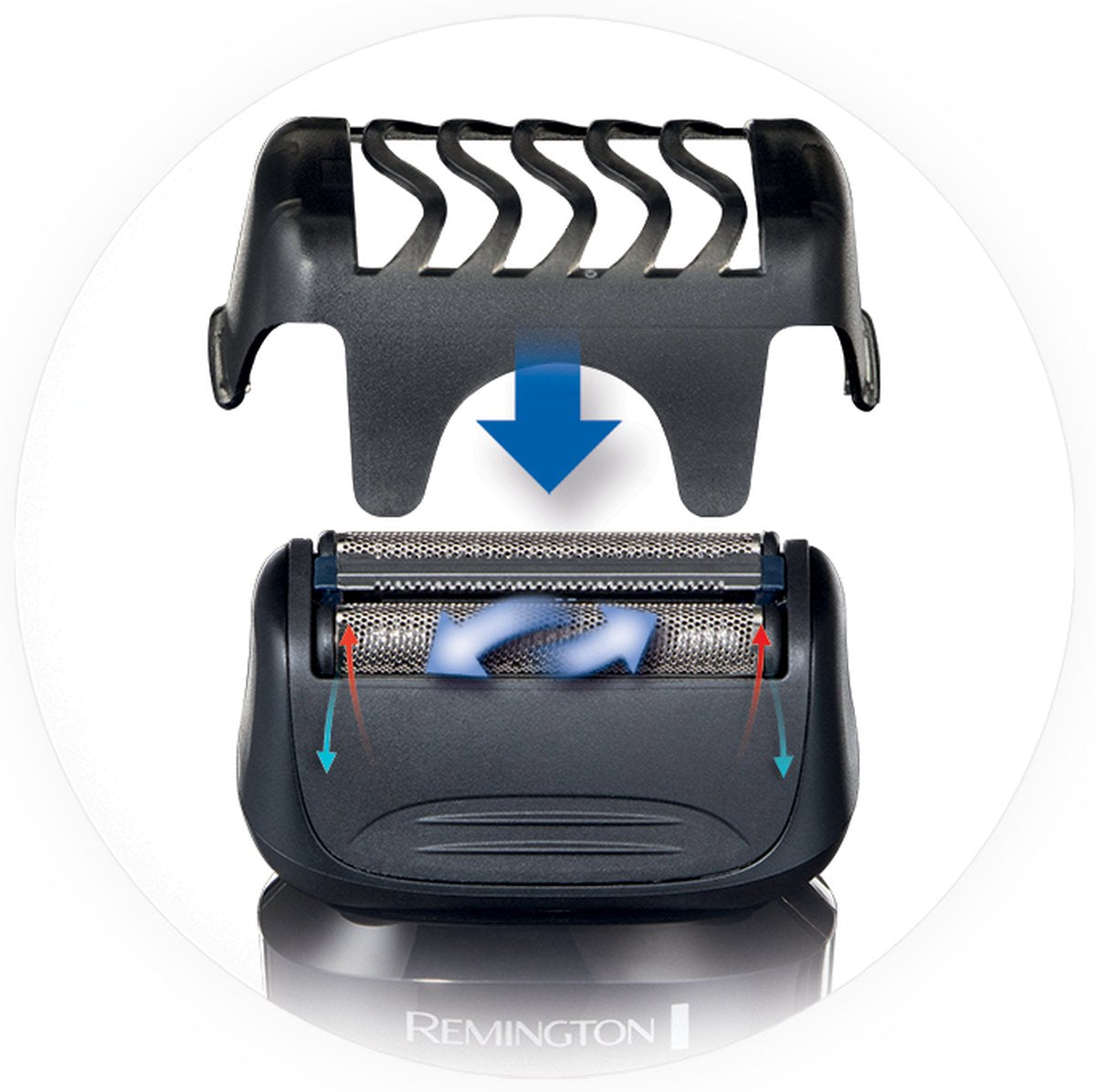 Remington F4 Style Series Folie Scheerapparaat Waterdicht Heren Gezicht & Baardtrimmer F4002