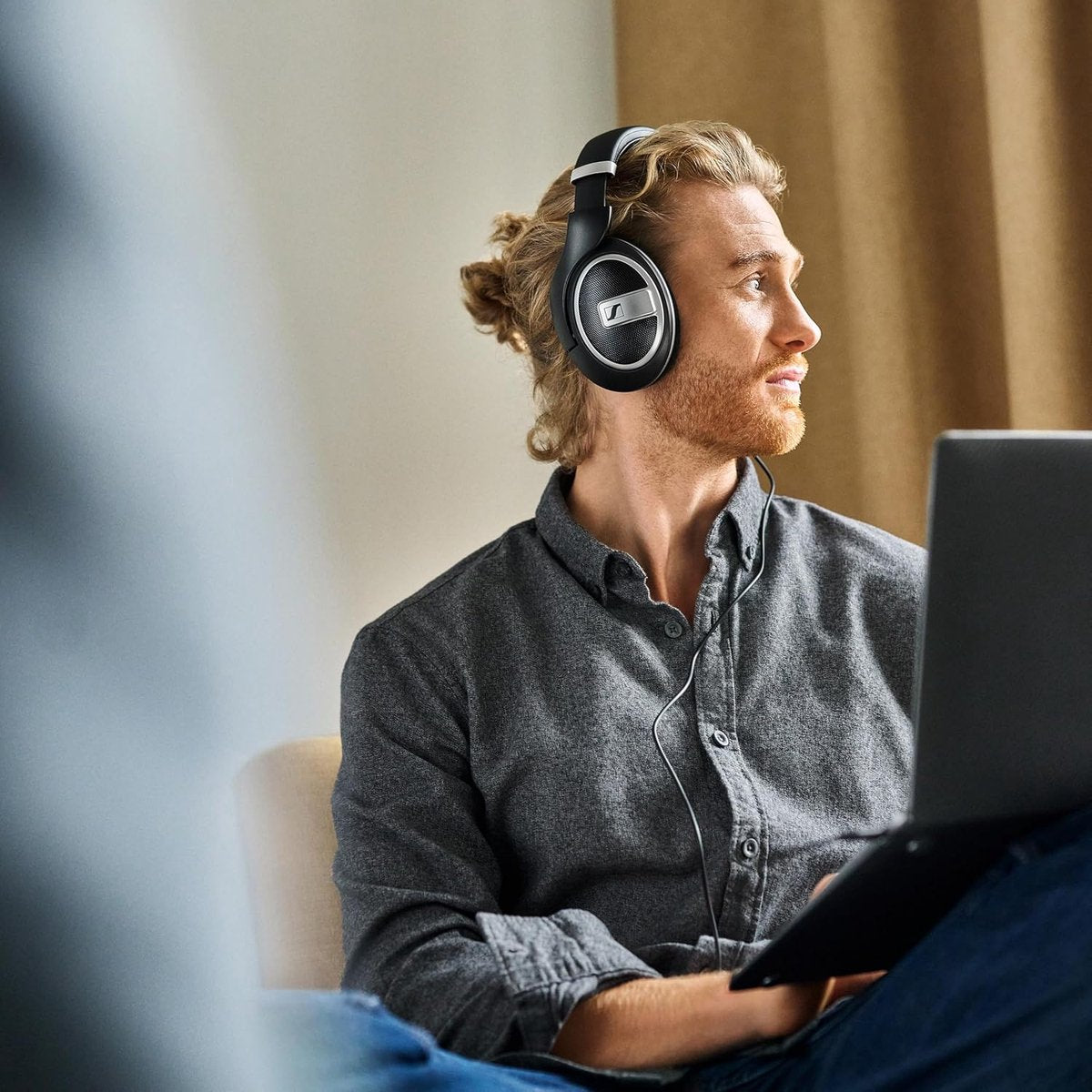 Sennheiser HD 599 SE Over-Ear Hoofdtelefoon Zwart - Premium Geluid Comfort Gaming Muziek