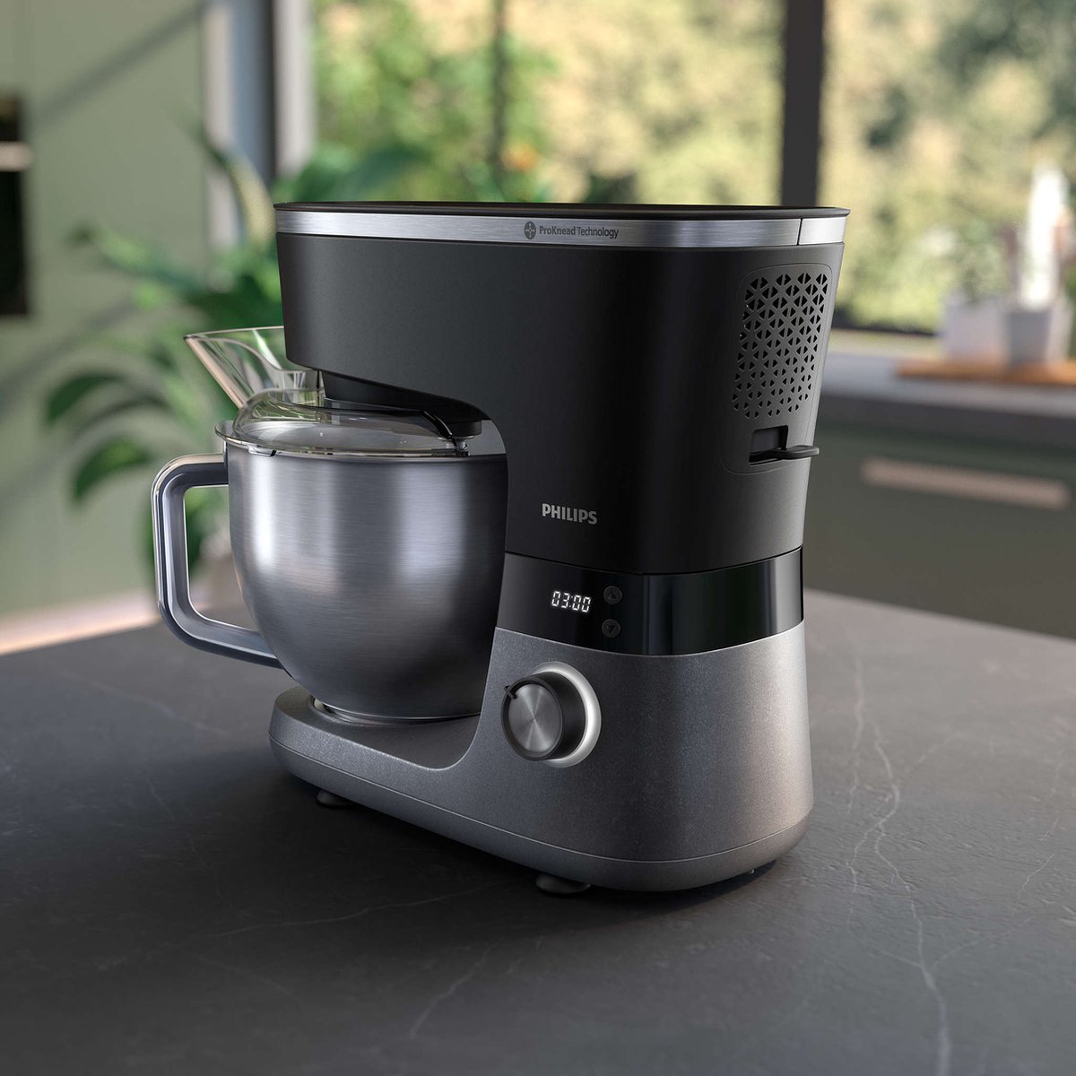 Philips Series 7000 HR7962/01 Keukenmachine voor Professioneel Bakken en Deegbereiding