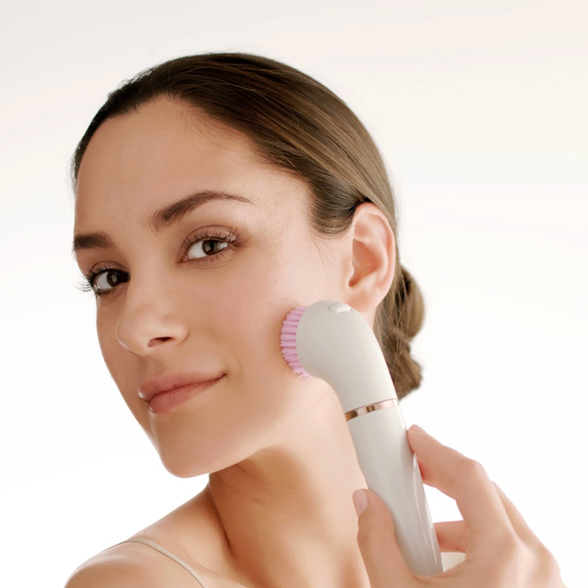 Braun FaceSpa Pro 921 Gezichtsepilator Brons met Reinigingsborstel en Toningkop