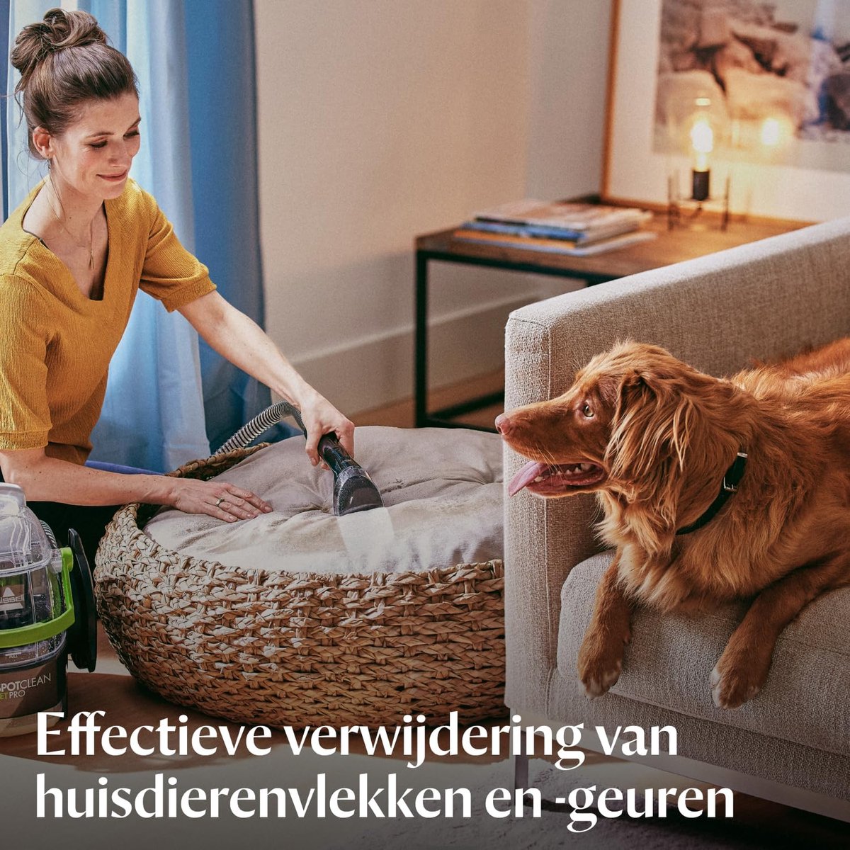BISSELL SpotClean Pet Pro Draagbare Vlekkenreiniger - Krachtige 750W Motor voor Huisdierenvlekken