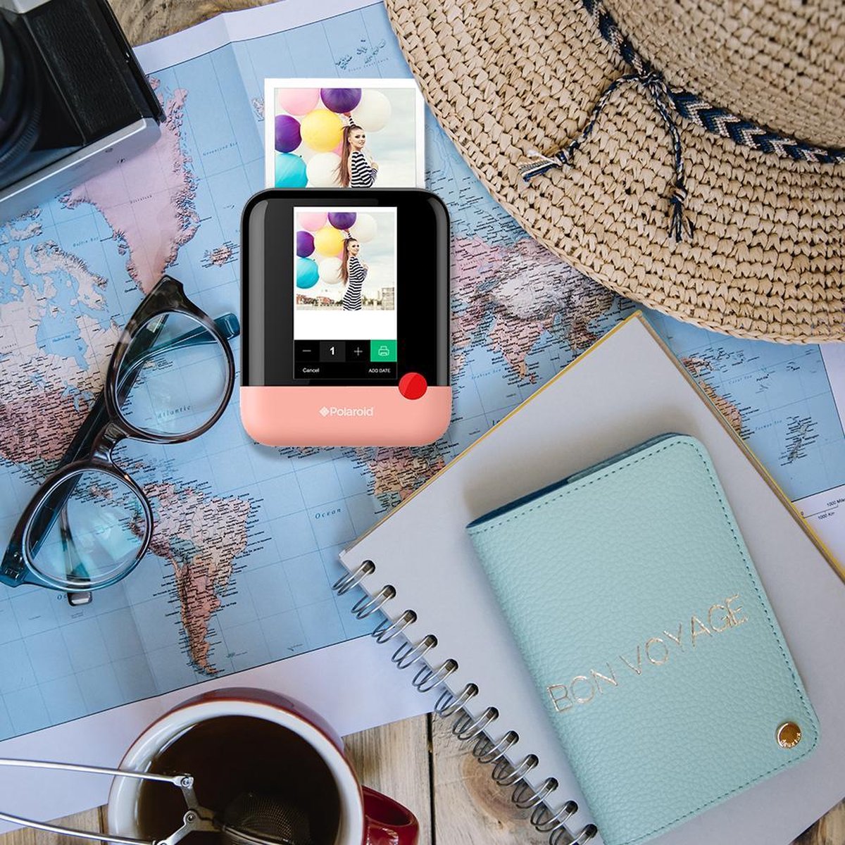 Polaroid POP Instant Digitale Camera Wit: Direct Printen, 20MP, Full-HD Video & Wi-Fi