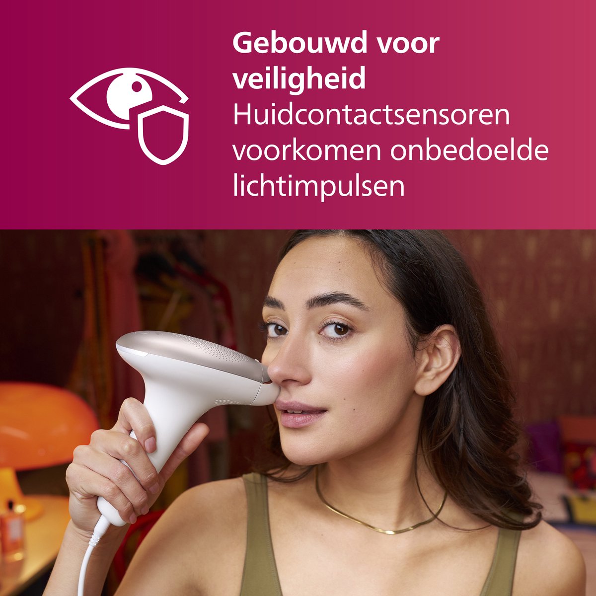 Philips Lumea IPL 7000 Serie Ontharingsapparaat  - BRI923/00, 3 Opzetstukken, Trimmer, Langdurige Gladde Huid | 8720689016896 | 8710103872009