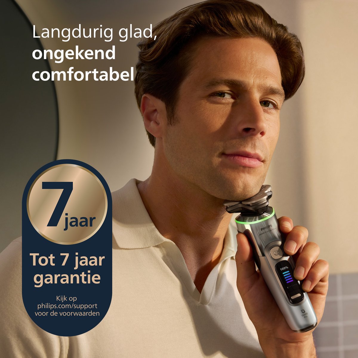 Philips Shaver i9000 Prestige Ultra Elektrisch Scheerapparaat met UV Oplaadcase