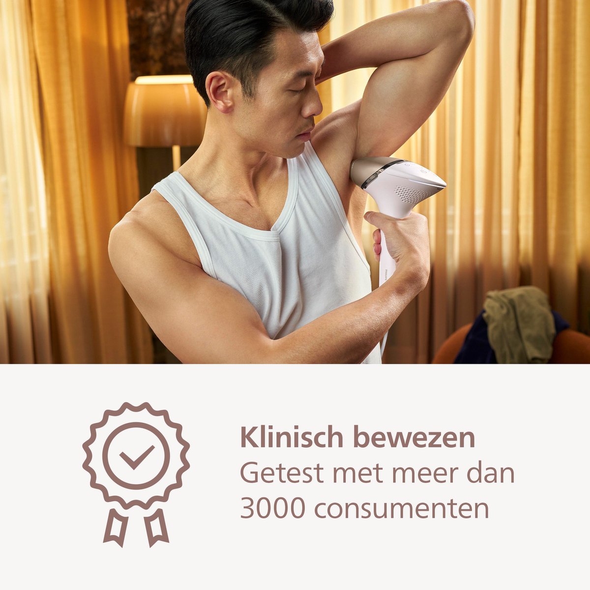 Philips Lumea Prestige 8000 IPL Ontharing: Effectieve Haarvermindering met 4 Opzetstukken