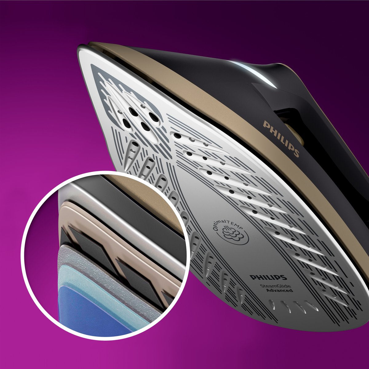 Philips PerfectCare 6000 Serie PSG6064/80 Stoomgenerator - Krachtig, Compact, Goud/Zwart