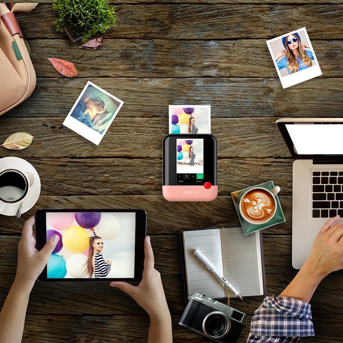 Polaroid POP Instant Digitale Camera Wit: Direct Printen, 20MP, Full-HD Video & Wi-Fi