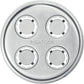 KitchenAid Pastapers Accessoire: 6 Vormen voor Verse Huisgemaakte Pasta 5KSMPEXTA