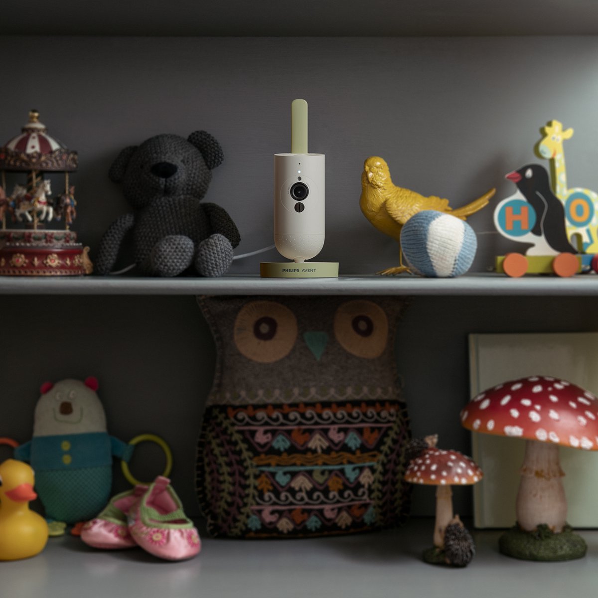 Philips Avent Connected Babycamera SCD643/26: HD Wifi Babyfoon met App, Veilig