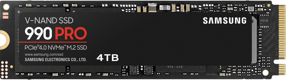 Samsung 990 PRO NVMe M.2 SSD 4TB PCIe 4.0 Supersnelle Interne Opslag Drive