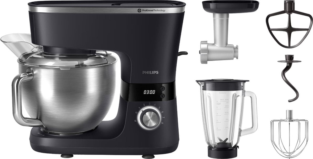 Philips Series 7000 HR7962/01 Keukenmachine voor Professioneel Bakken en Deegbereiding
