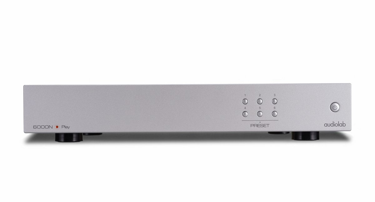 Audiolab 6000N Draadloze Hifi Streamer: Lossless Wi-Fi Audio, Multiroom, Uitgebreide Connectiviteit