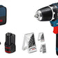 Bosch Professional GSR 12V-15 Accu Boorschroefmachine Set - Compact, Krachtig, Compleet