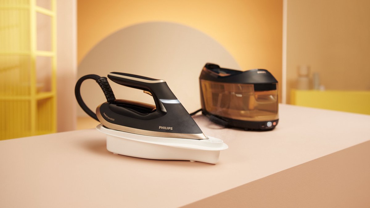 Philips PerfectCare 6000 Serie PSG6064/80 Stoomgenerator - Krachtig, Compact, Goud/Zwart