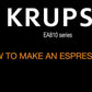 Krups Roma EA8108 Volautomatische Espressomachine - Compact, 15 Bar Druk, 1.8L Watertank