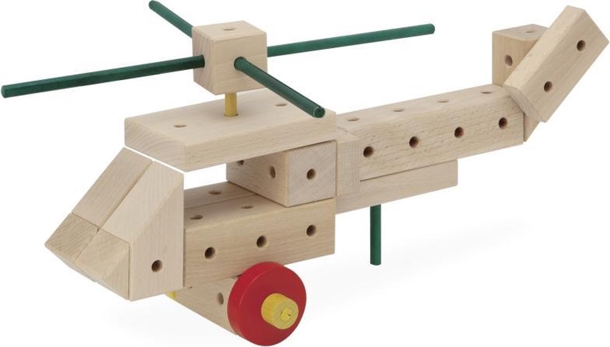 Matador M175 Houten Bouwset - Maker KI3 - 175 Delen Educatief Speelgoed