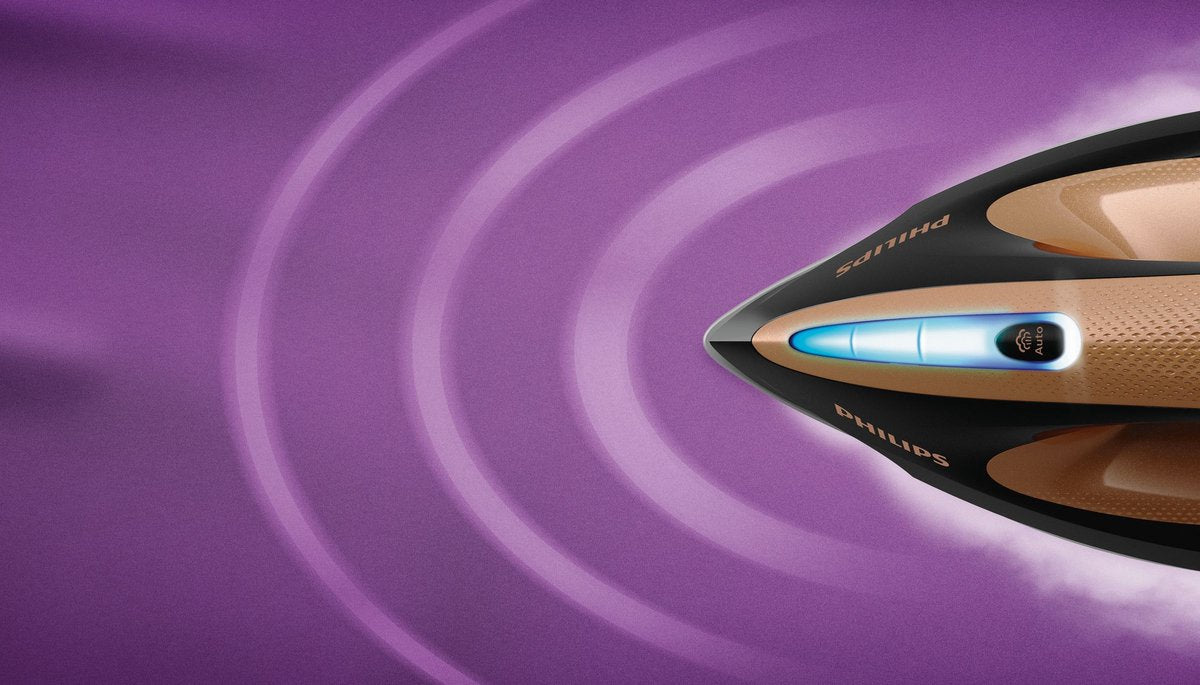 Philips PerfectCare Elite Plus GC9682/80 Stoomgenerator met OptimalTEMP Technologie, 1.8L Watertank, Zwart/Goud