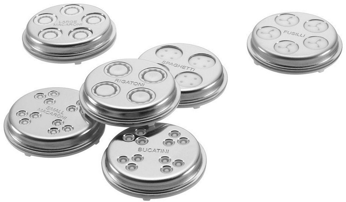 KitchenAid Pastapers Accessoire: 6 Vormen voor Verse Huisgemaakte Pasta 5KSMPEXTA