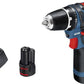 Bosch Professional GSR 12V-15 Accu Schroefboormachine met 2 Accu's