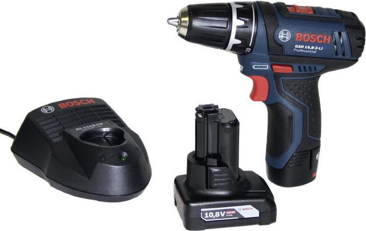 Bosch Professional 12V Accuboormachine GSR 12V-15: Krachtig, Compact, Compleet Kit