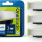 Philips OneBlade Original QP250/50 Vervangmesjes: 5 Stuks Duurzame Precisie Scheermesjes