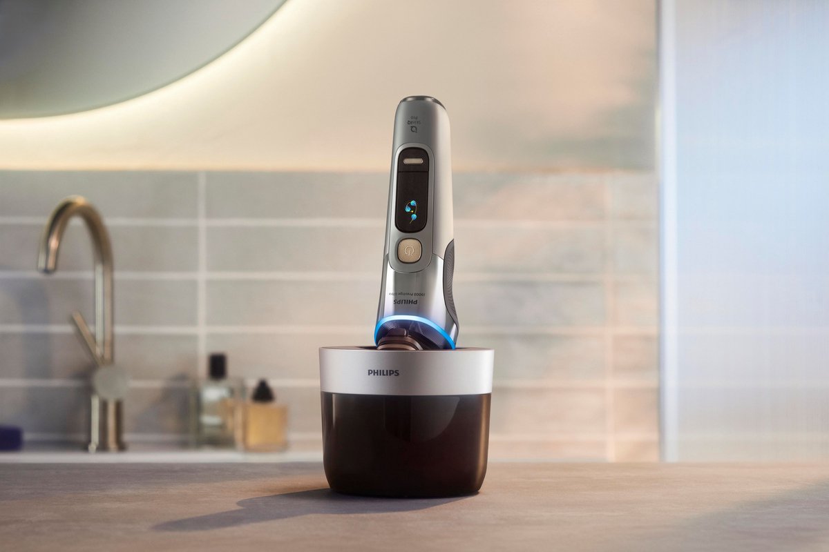 Philips Shaver i9000 Prestige Ultra Elektrisch Scheerapparaat met UV Oplaadcase