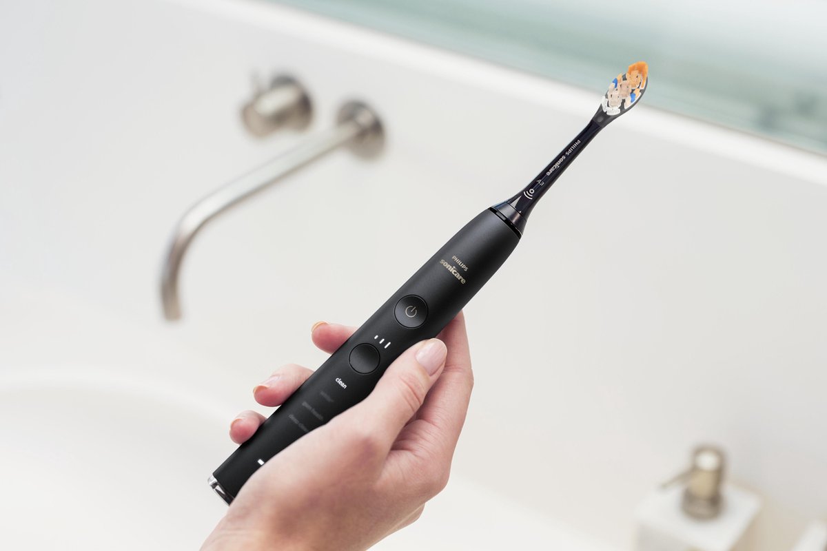 Philips Sonicare DiamondClean Smart 9400 HX9918/89 Elektrische Tandenborstel Zwart: Optimale Mondverzorging