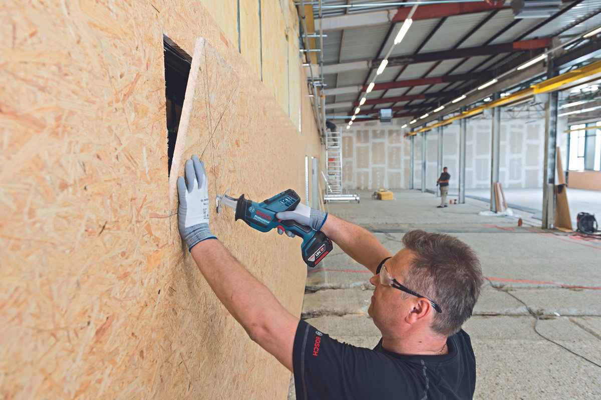 Bosch Professional GSA 18 V-LI C Accu Reciprozaag - Compact, Hout, Metaal, Kunststof