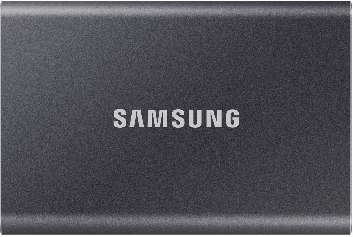 Samsung Portable T7 Externe SSD 4TB – USB 3.2, iPhone 15/16 & PS5 Compatibel, Grijs