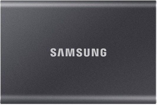 Samsung Portable T7 Externe SSD 4TB – USB 3.2, iPhone 15/16 & PS5 Compatibel, Grijs