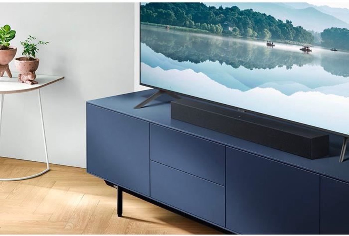Samsung HW-C400 Compacte 2.0-Kanaals Bluetooth Soundbar met Ingebouwde Woofer