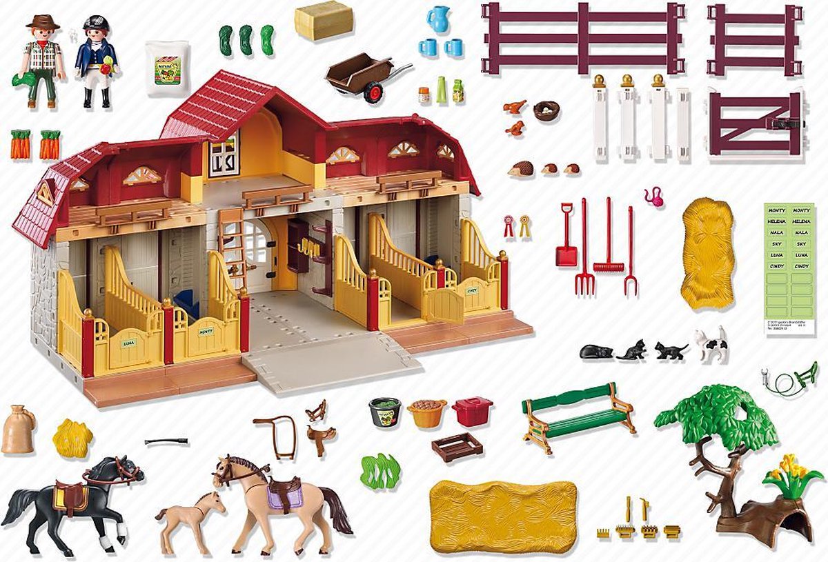 PLAYMOBIL Grote Paardenranch - 5221 | 4008789052216