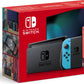 Nintendo Switch Console: Draagbaar Gaming Systeem, Neon Blauw/Rood Joy-Cons