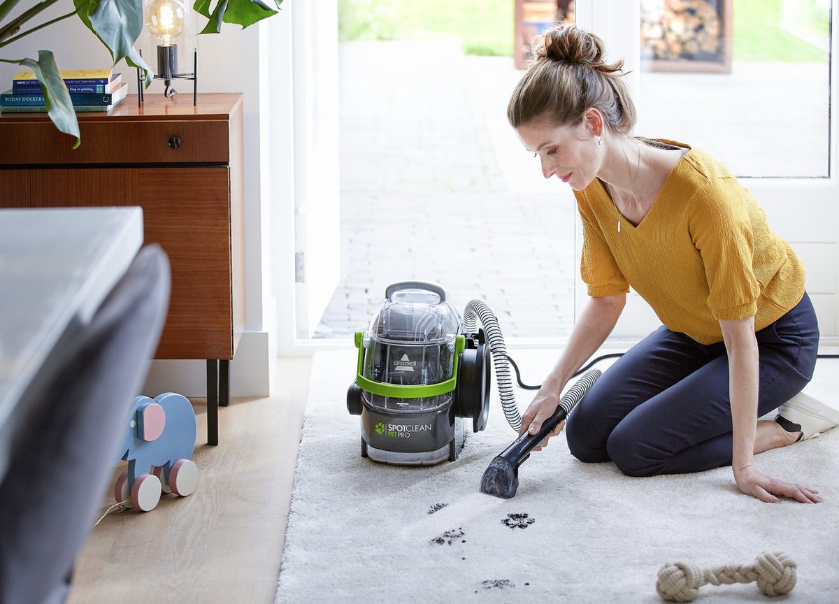 BISSELL SpotClean Pet Pro Draagbare Vlekkenreiniger - Krachtige 750W Motor voor Huisdierenvlekken