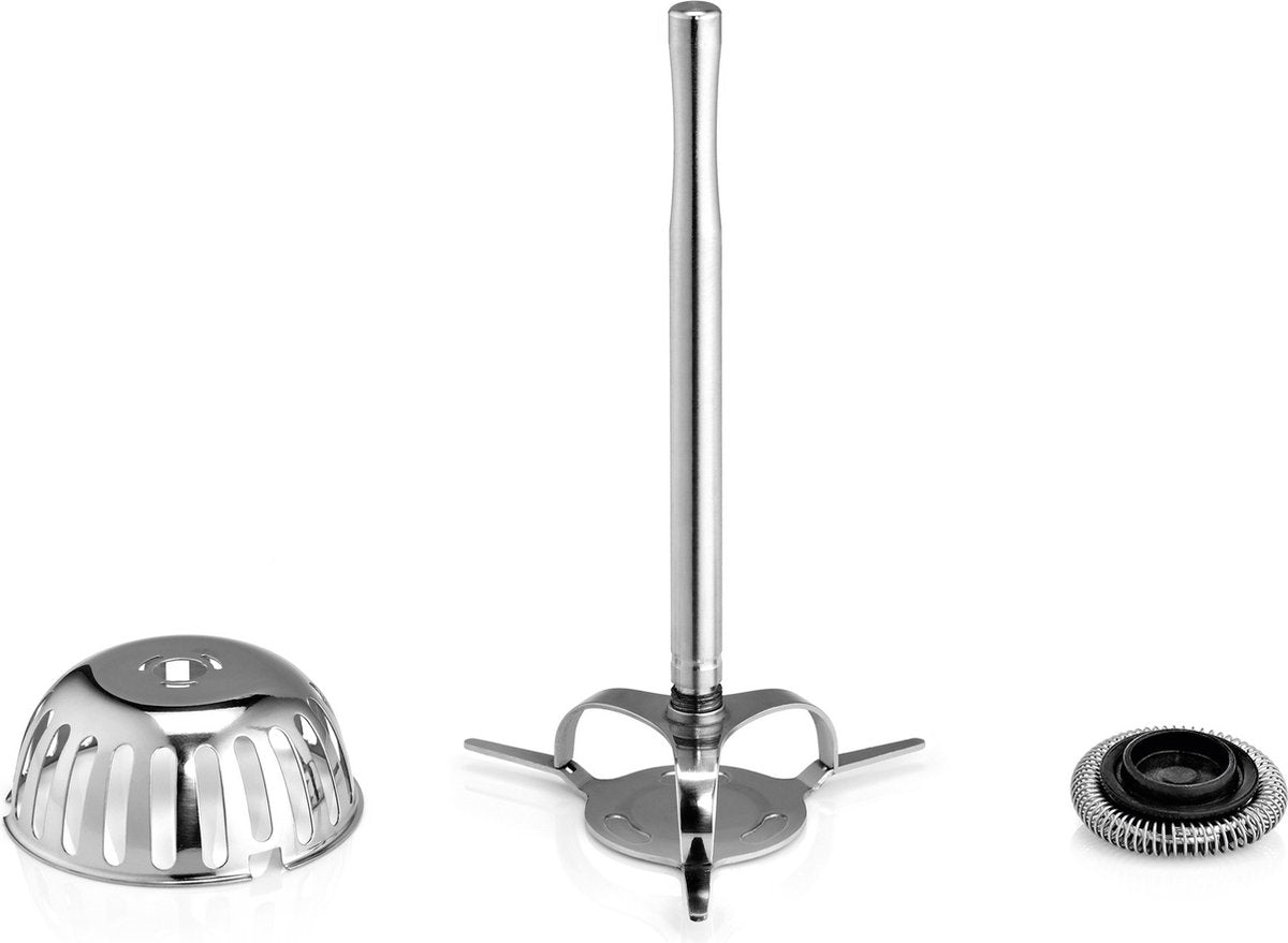 WMF Lono Melk- & Chocolade Opschuimer RVS: Warm, Koud, Perfect Schuim