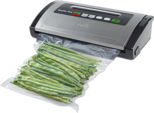 Solis Vac Plus 571 Vacumeermachine: Krachtige Sealer met Marineerfunctie, Geïntegreerde Foliesnijder