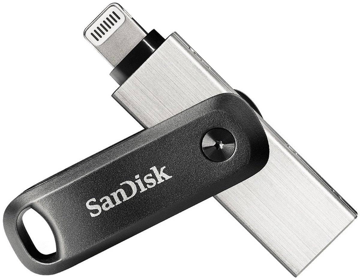 SanDisk iXpand Flash Drive Go 128GB USB 3.0 Lightning iPhone iPad USB-stick